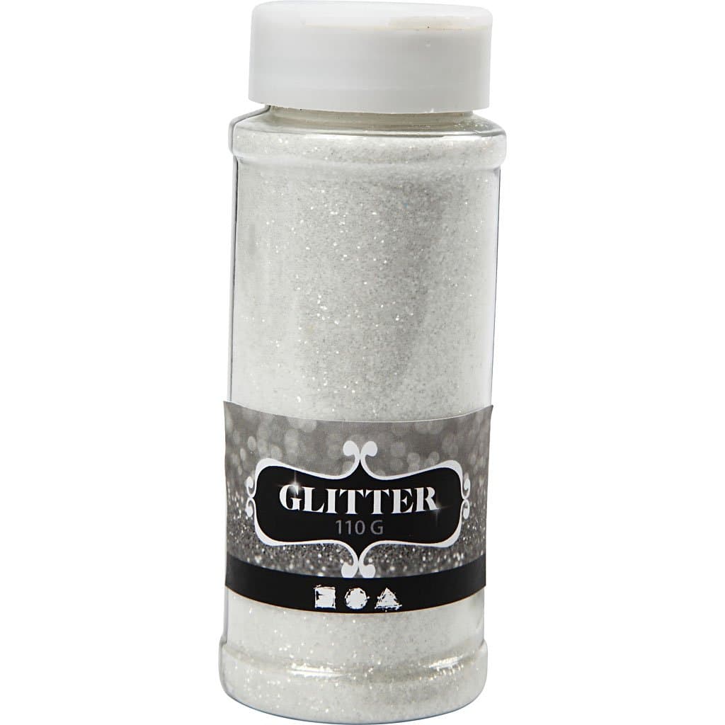 51266 Glitter 110g White