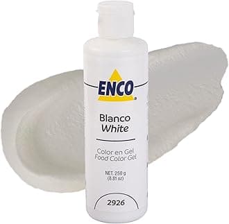 ENCO GEL FOOD COLOR 8.8 OZ (WHITE 2926)