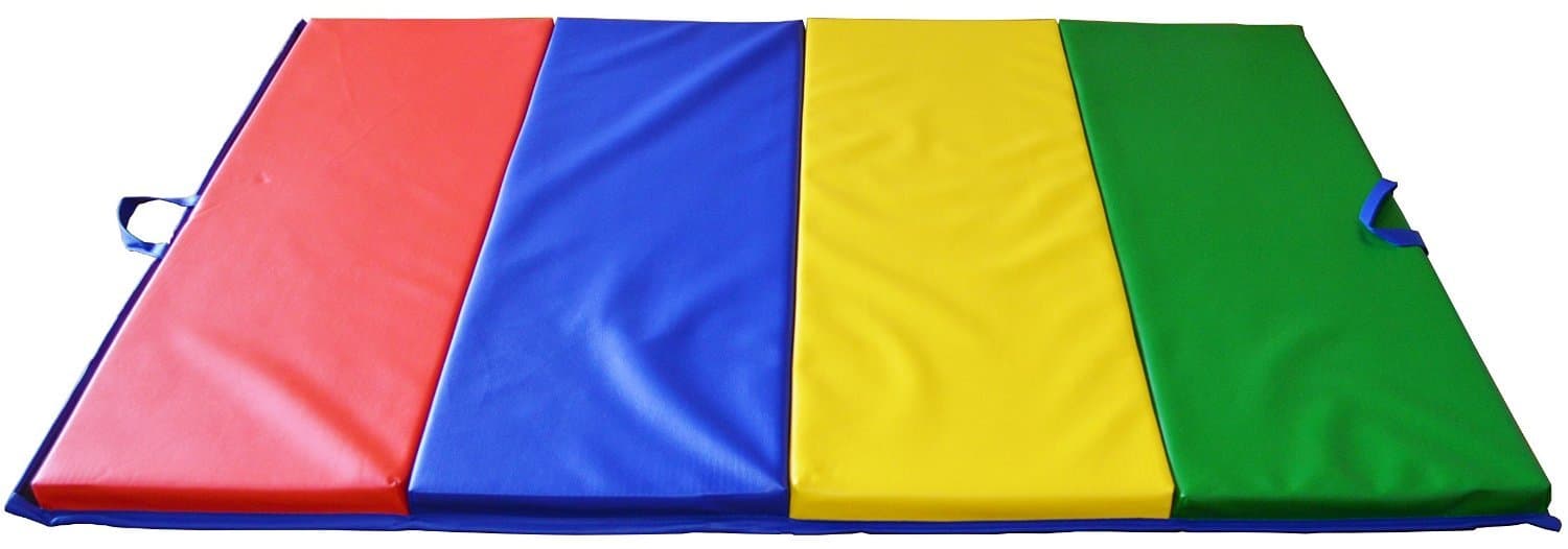 Folding exercise mat (large) Vertical 122 ~ 245 ~ horizontal thickness 5 (cm) whole body exercise, dance, yoga, gymnastics, calisthenics, martial arts, break, such as the proper