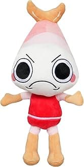 HUISHEDEA Dandy's World Plush, 13.8" Adorable Shrimpo Plush Pillow Home Decors Birthday for Fans and Kids