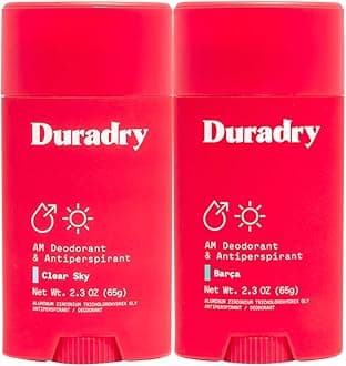 Clinical-Strength Antiperspirant Deodorant for Women and Men - Clean formula with Natural Ingredients, Odor, and Excessive Sweat protection for Armpits - Crisp Pear + Vanilla/Sweatwater + Sea Salt