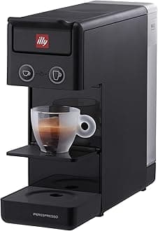 illyY3.3 Espresso Machine, Single Serve Coffee Machine for IperEspresso Capsules, Single Cup Espresso Maker (Black)