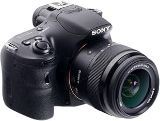 Sony Alpha A58 Translucent Mirror Interchangeable Lens Camera with 18-55mm Lens (20MP) Black