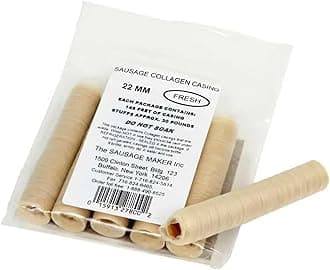 The Sausage Maker - Fresh Collagen Sausage Casings, 22mm (7/8)