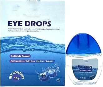 Blue-Berry Eye Drops for Clear Vision Relieve Fatigue (1pcs)