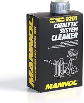 MANNOL 9201 Catalytic System Cleaner | Exhaust system cleaner | Cleans oxygen sensors | Improves fuel efficiency | Catalytic converter cleaner | Imported From Germany(500ml)