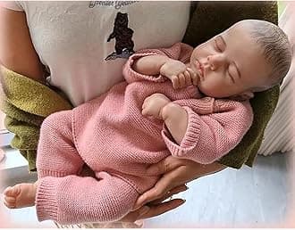 Zero pam Reborn Baby Dolls Girls 50 CM Realistic Silicone Dolls Full Body Lifelike Sleeping Newborn Baby Dolls Anatomically Correct For Girls Toys