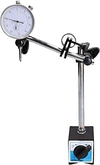 Dial Test Indicator DTI Gauge & Magnetic Base Stand Clock Gauge TDC TE107TE108