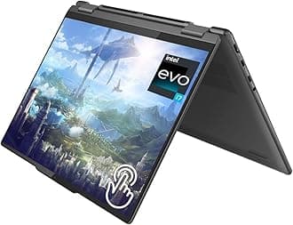 LenovoYoga 7i 2-in-1 14" 2.2K Touchscreen Laptop - Intel Core i7-1355U - 16GB RAM - 1TB SSD - Intel Iris Xe Graphics - Backlit Keyboard - Fingerprint Reader - Windows 11 - Storm Grey - W/GaLiMu