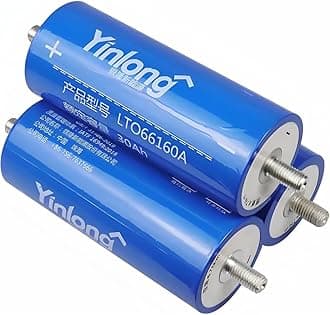 6pcs High Rate 10C LTO Battery 60138 2.3V 30Ah Lithium Cylindrical Battery Cell for Car Audio