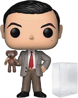 Funko Pop! Movies: Mr. Bean - Mr. Bean Vinyl Figure (Includes Compatible Pop Box Protector Case)