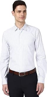 Peter England Men's Regular Fit Shirt