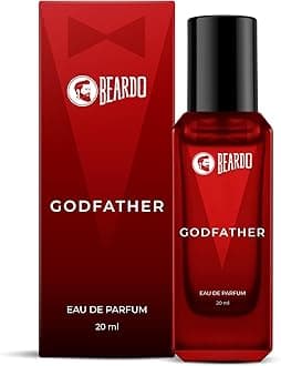 Beardo Godfather Perfume for Men | Long Lasting Perfume for Men | Aromatic & Spicy Scent | Gift for Husband, Boyfriend & Men | 20ml