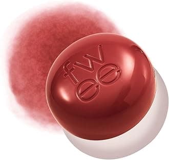 fwee Blurry Pudding Pot | Airbrushed Blush & Lip, Buildable Pigment, Long-lasting, Lightweight, Easy to Blend, Natural Soft Matte Finish - Memories (Deep Rose) | 0.17 oz