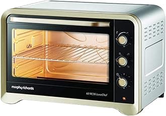 60RCSS Luxe Chef OTG | Convection and Rotisserie Function | Large Capacity 60L | Gold | 2 Year Product Warranty