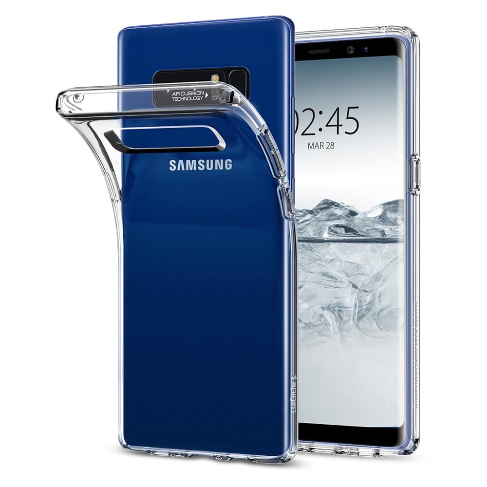 Spigen Liquid Crystal for Samsung Galaxy Note 8 Case, Transparent Galaxy Note 8 Back Cover - TPU｜Liquid Crystal