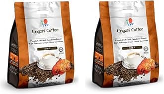 LIMITEDBONUSDEAL DXN Lingzhi 3 in 1 Coffee 20 Sachets (2 Pack)