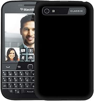 Bumper Case For BlackBerry Q20 ( Silicone|Deep Black )