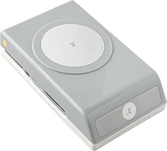 EK Tools 2-inch Metal Paper Punch, Multicolor, Create Precise Circles for Handmade Cards, Scrapbooking, Gift Tags, Invitations, Decorations and More