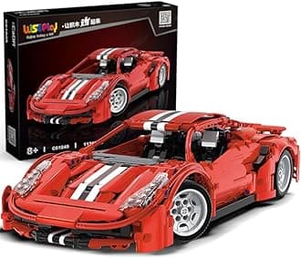WISEPLAY Car Building Kits for Adults and Kids - Collectible Car Models Kits to Build for Adults - Technic Set 1:12 Scale 1126 Pieces - Great Easter and Birthday Gift