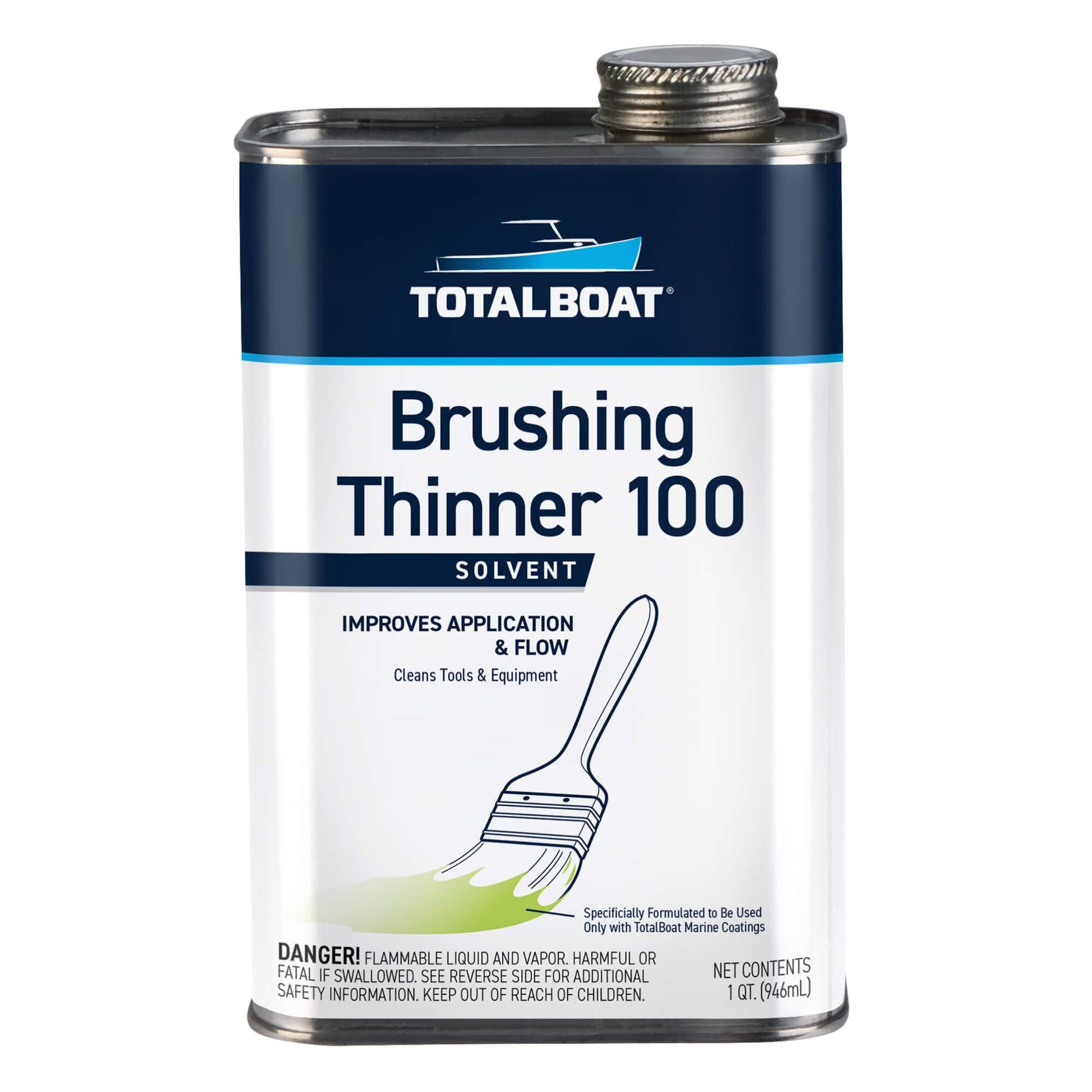 TotalBoat Brushing Thinner 100 Solvent