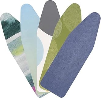 Brabantia 264825 Bright Ironing Board Cover With 4Mm Foam, L 124 X W 45 Cm, Size C, Assorted Colours