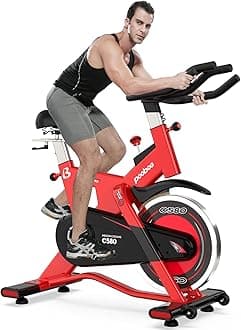 L NOW Indoor Cycling Bike, 400 Lbs Weight Capacity Exercise Bike with Comfortable Seat Cushion, iPad Holder & LCD Monitor ,Commercial Standard Stationary Bike with 40 Lbs Flywheel for Home Workout