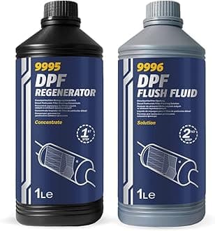1L+1L 9995 DPF Regenerator And 9996 Flush Fluid For Cleaning And Restoring DPF Efficiency
