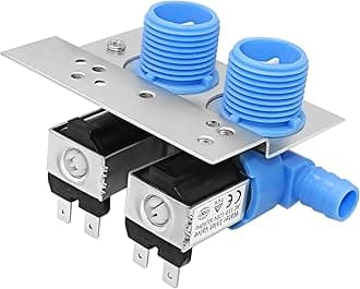 𝟮𝟬𝟮𝟲 𝙐𝙥𝙜𝙧𝙖𝙙𝙚 285805 Washer Water Inlet Valve with Mounting Bracket - Suitable for Whirlpool Kenmore Kitchen-Aid Washer - Replaces 292197 3349451 3354565 KAWS850JQ4 LSQ8243HQ0 7MLSC9545JQ2