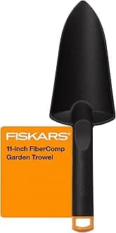 Hand Trowel - Fiber Composite Gardening Hand Tool with Hang Hole - Lawn and Yard Tools
