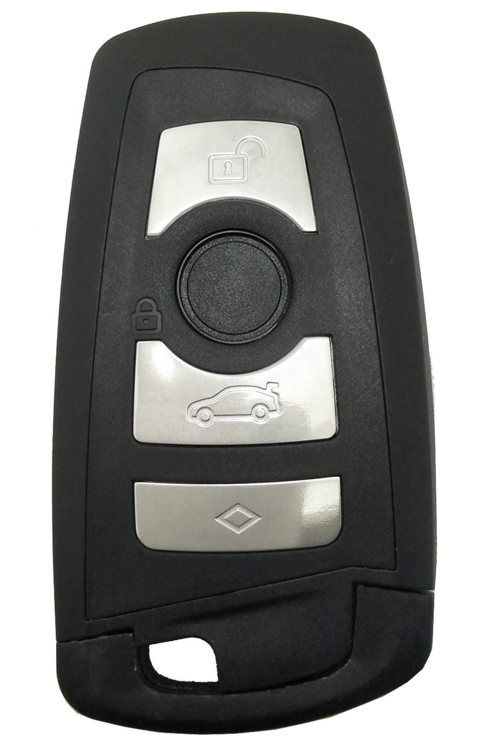 Smart Key Case For BMW Remote Control Key Shell 3 Button With Uncut Key Blade No Chip Black