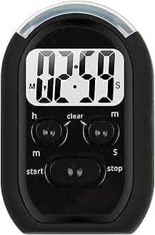 3 in 1 Kitchen Timer with Vibration, Flasher and Beeper for Cooking, Baking, Sports, Games, Yoga, Study, Meditation, Office