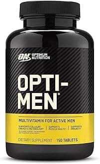 (ON) Opti-Men, Vitamin C, Zinc and Vitamin D, E, B12 for Immune Support Mens Daily Multivitamin Supplement - 150 Count