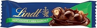 Milk Chocolate and Hazelnut Nocciolatte Bars, 35 g, Pack of 18