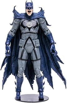 Toys, 7-Inch DC Blackest Night Batman Action Figure with 22 Moving Parts, Collectible DC Figure with Unique Collectible Character Card – Ages 12+