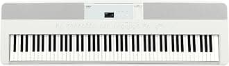 ES520 88-key Digital Piano with Speakers - White