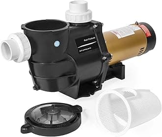 XtremepowerUS 2HP In-Ground Swimming Pool Pump Variable Speed 2" Inlet 230V High Flo w/Slip-On Fitting
