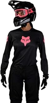 Fox Racing Wmns Blackout Jersey, Windbreaker, Women's, Black, M