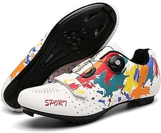 ForceRoute Mens Cycling Shoes Womens,Road Bike Shoes,Road And Mountain Bike Shoes,Breathable,Non-slip,Suitable For Indoor Cycling,exercise Bike,outdoor Cycling,mountain Biking,and Road Cycling.