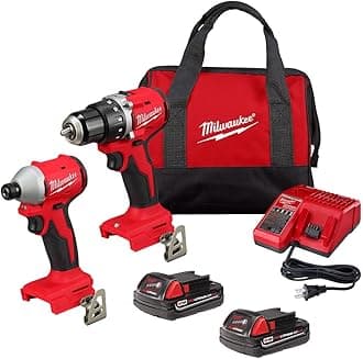 Electric - M18TRADE Compact BRUSHLESS 2-Tool Combo KIT