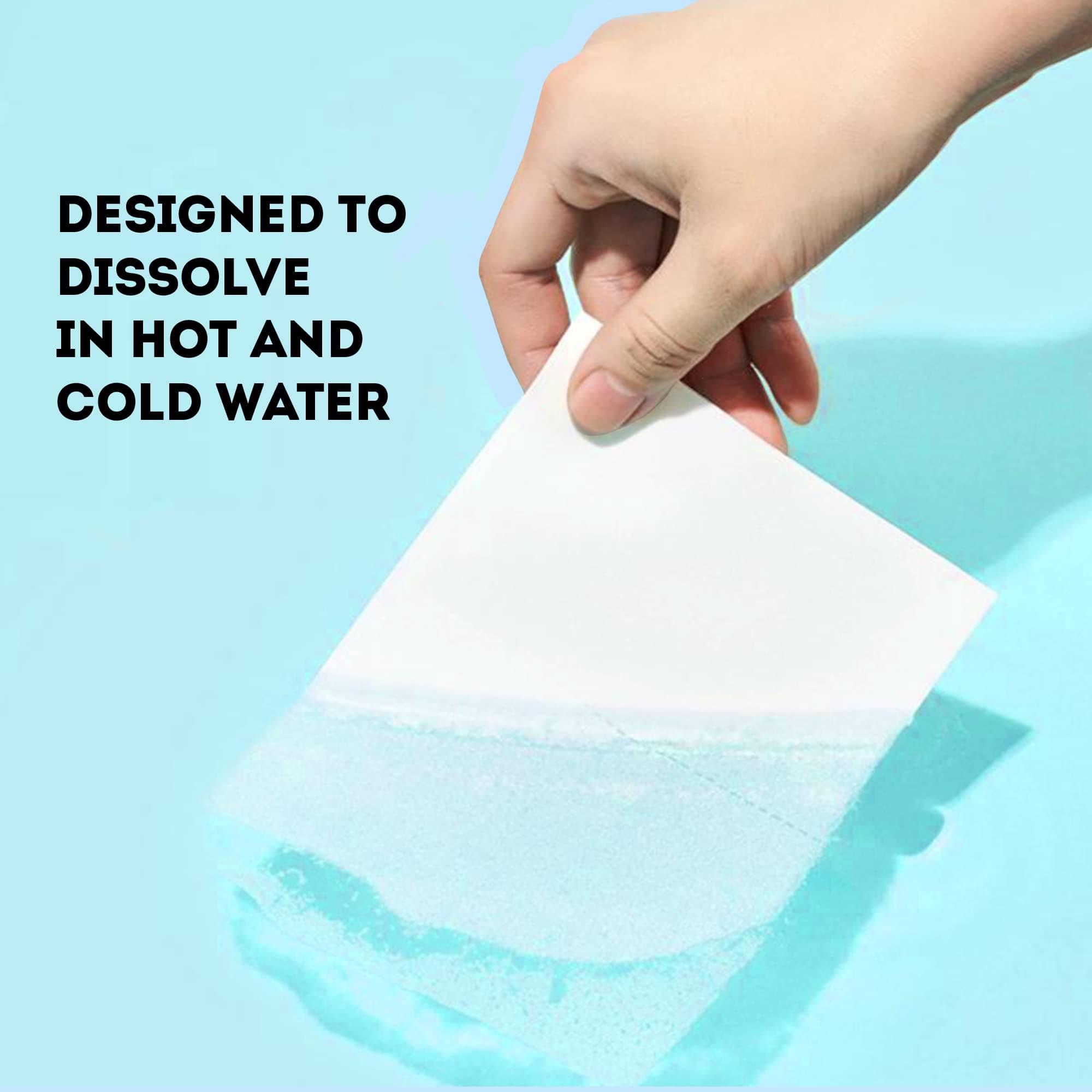 Laundry Detergent Sheets – 64 Loads Eco-Friendly Fresh Breeze Laundry Sheets, Travel Size, Biodegradable & Hypoallergenic – Zero-Waste Detergent Alternative