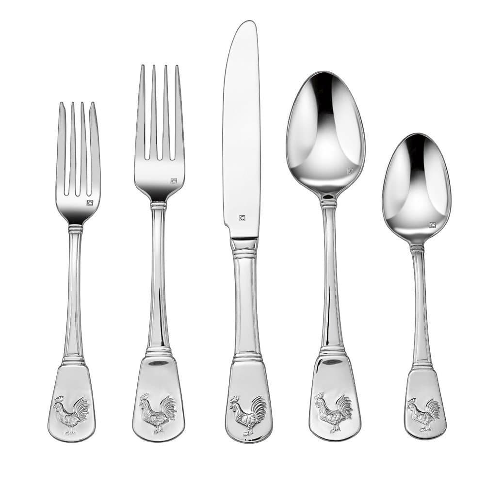 Rooster Flatware Sets (40-Piece)