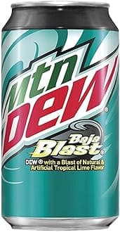 6 x Baja Blast Flavoured Soft Drink 330ml Delicious Tasty And Twisty Treat Gift Hamper For Birthday,Christmas,Easter