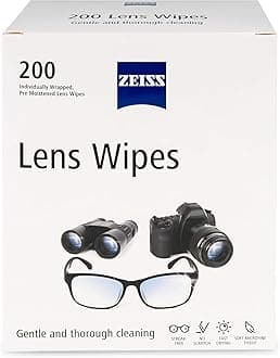 Zeiss Pre-Moistened Lens Cleaning Wipes - 200 Ct