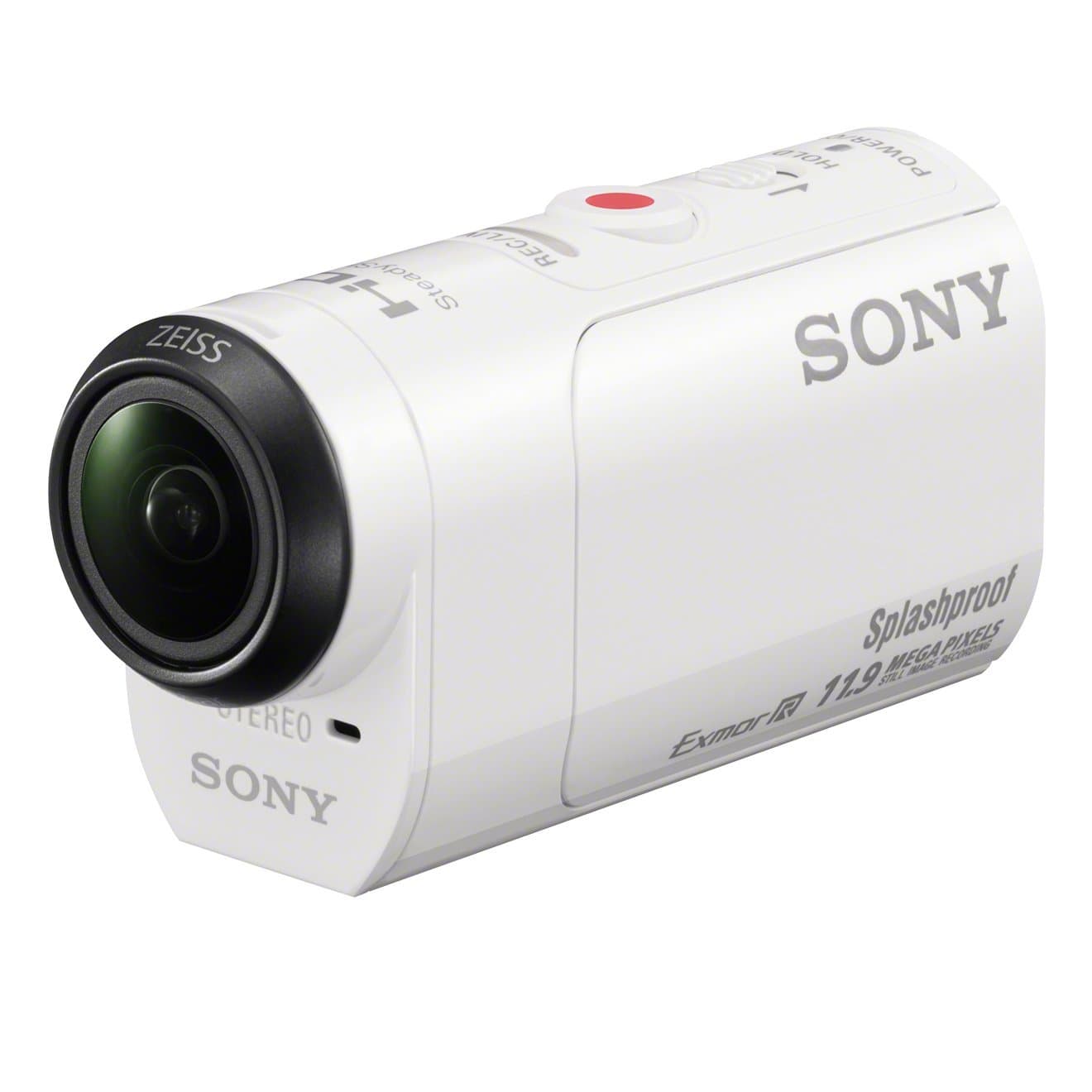 Sony HDR-AZ1VR Mini Action Camera with Live View Remote Wrist Strap (Image Stabliser, Wi-Fi and NFC)