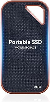 ポータブルSSD【五年品質保証】 外付けSSD 30TB 新たにアップグレードされた ポータブルSSD usb 3.2 Type-C 外付けハードディスク大容量ストレージ 外付けコンパクト耐衝撃 静音 100％正規品保証 耐衝撃 防滴 防塵 熱制御 外付けドライブ Windows/Mac対応 SSD コンパクト高速転送