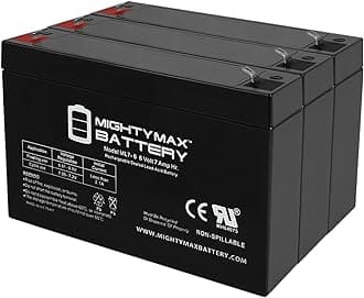 Mighty Max Battery 6V 7.2AH (SLA) Battery for DJW6-7.2 652007 MX06065 NP76-3 Pack