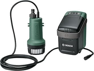 Bosch Cordless Submersible Water Pump GardenPump 18V-2000 (1x Battery, 18 Volt System, in Carton Packaging)