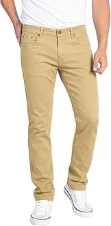 WULFUL Men's Slim Fit Skinny Stretch Comfy Denim Jeans Pants