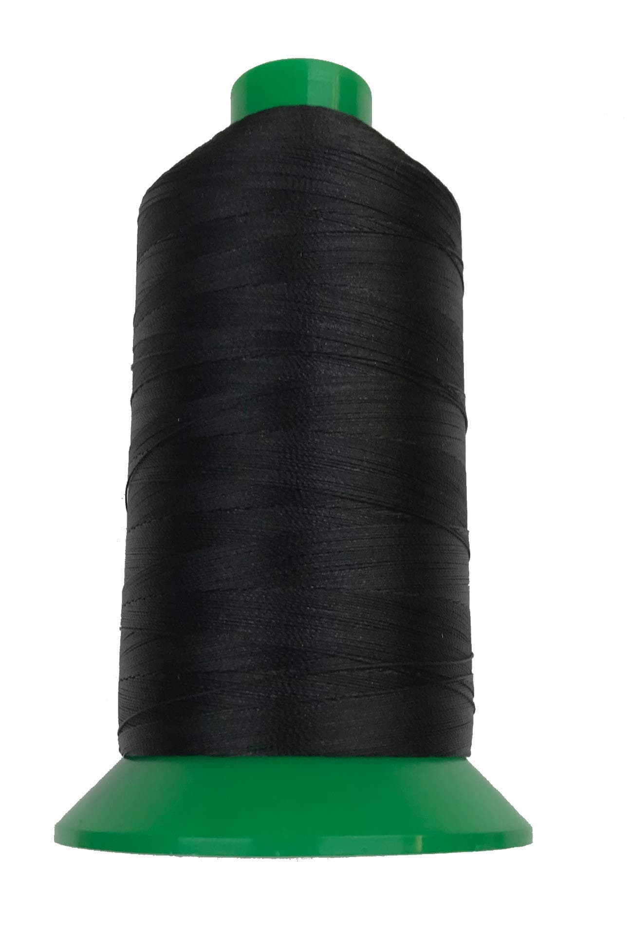 EZ-Xtend Boat Zipper Serabond Bonded #92 Polyester Thread - UV Resistant and Heavy Duty Thread Sewing - Extra Strong Upholstery Thread - Can Be Used On Home Sewing Machines (Black, 8 oz Spool)